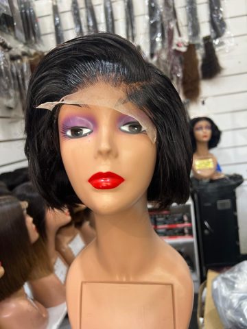 Layered Wig – 100% Human Hair, Full Frontal, Grade 10A